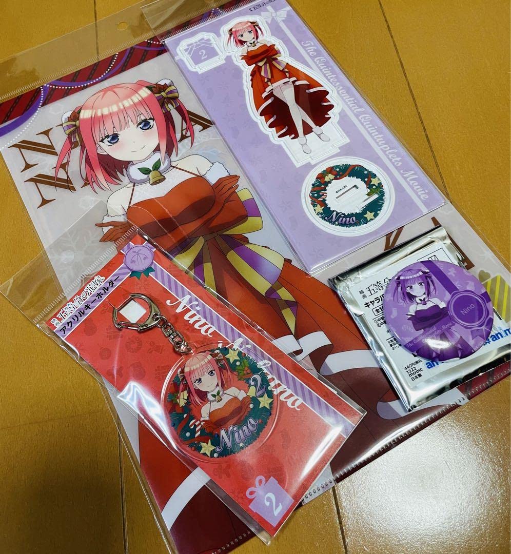 A2 五等分の花嫁 クリスマス アクリルスタンドセット